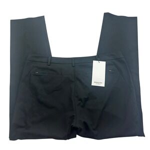 Ministry Of Supply Pants Womens 16 Black Kinetic Slim 4-Way Stretch Dress Work